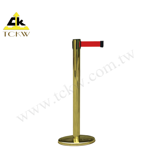 Stainless Steel Retractable Barrier - Titanium Plating(TC-200T-PB) 